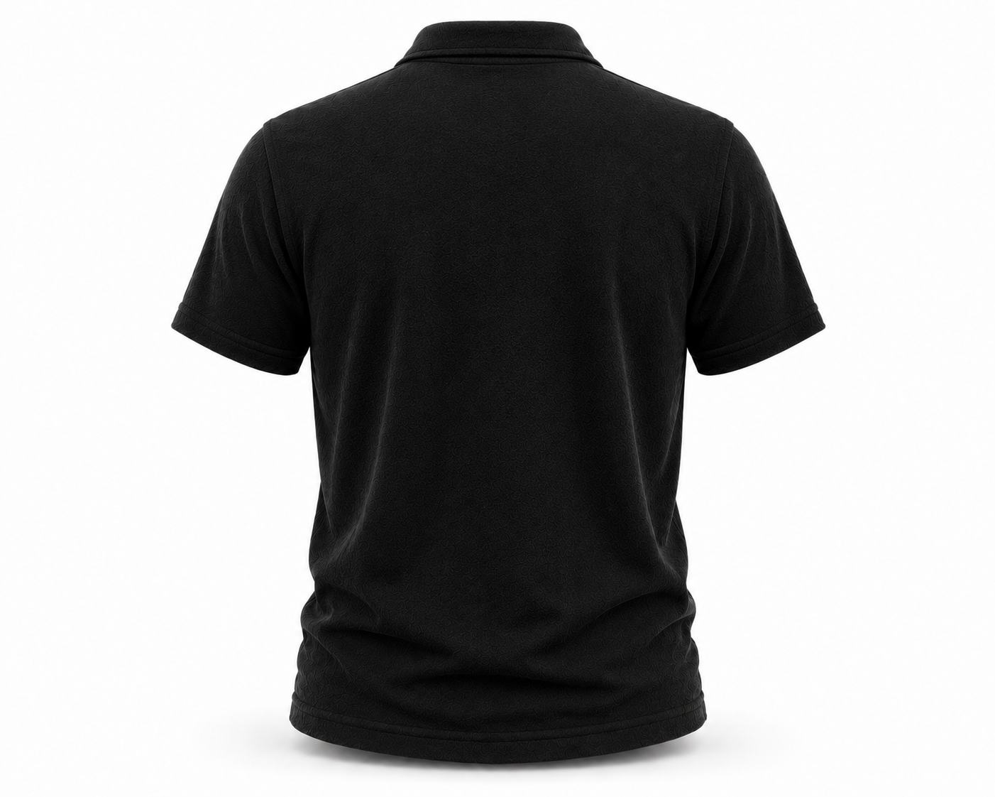 Premium Terry Polo - Black | 1HUNNA
