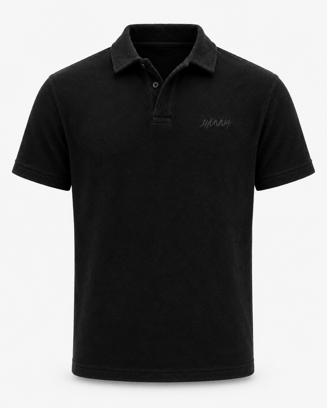 Terry Polo & Shorts -  Black | 1HUNNA
