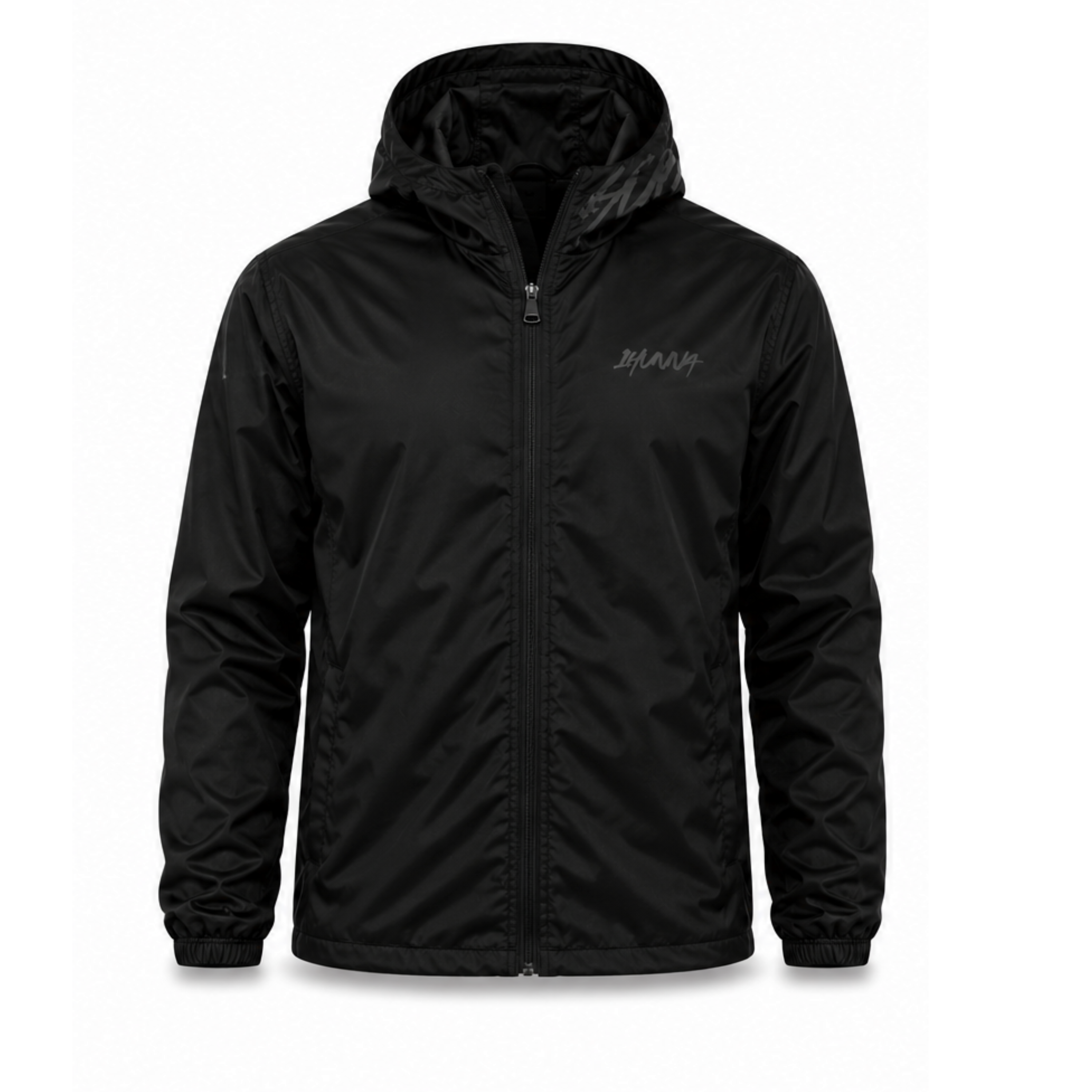Ghost Windbreaker Premium Essential - Black | 1HUNNA