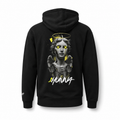 Gallery 002 Chaotic Angel Hoodie  - Black | 1HUNNA