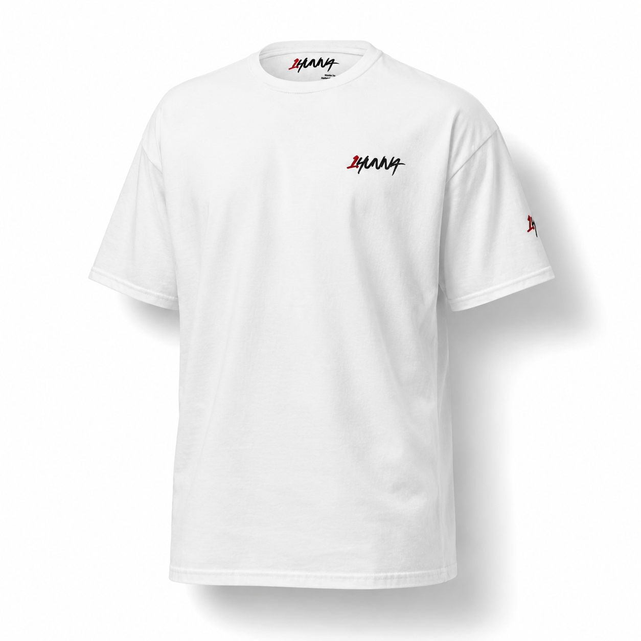 Signature 001 T-Shirt - White | 1HUNNA