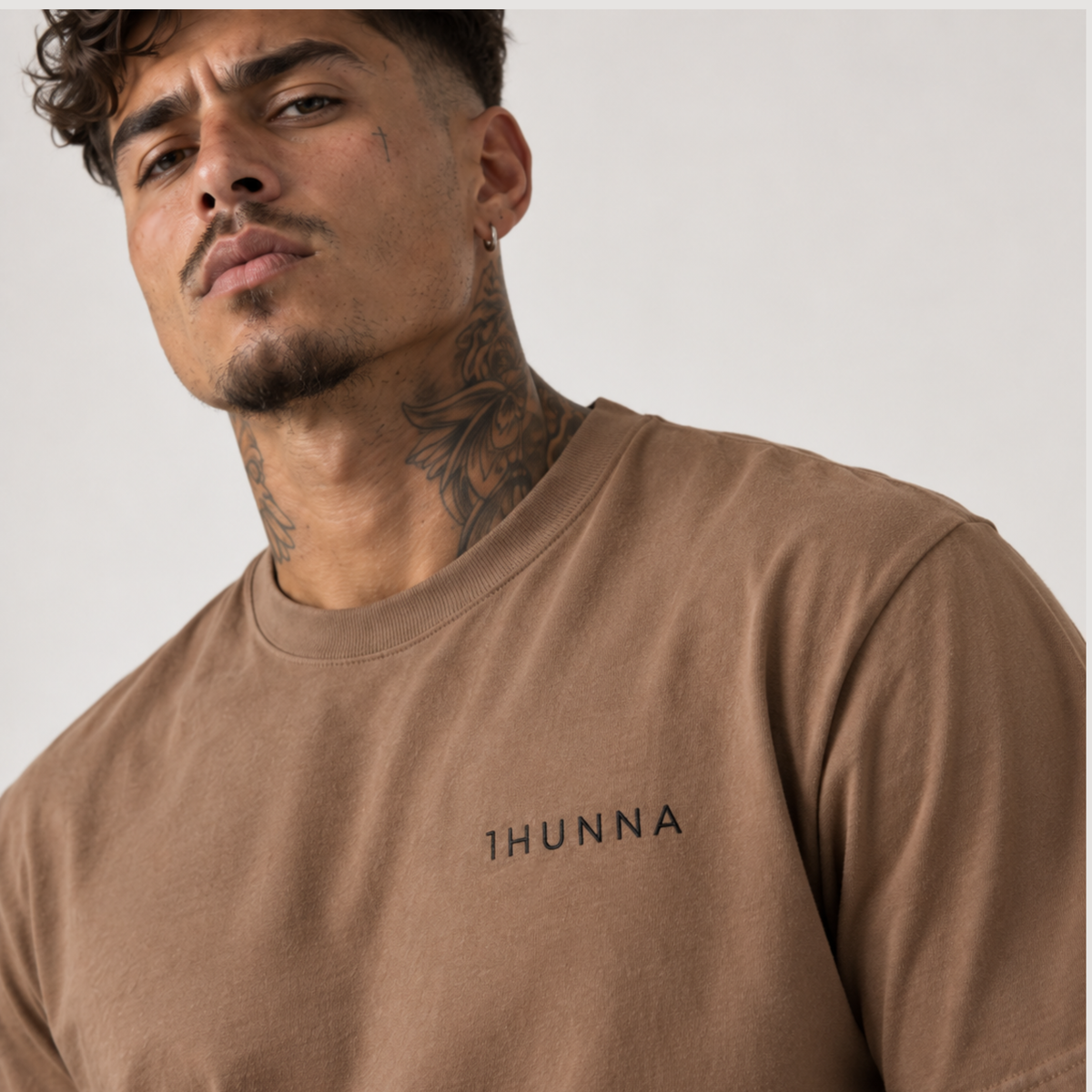 Signature Real Eyes T-shirt - Brown