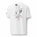 Ethos 002 Perspective T-Shirt  – White -  | 1HUNNA
