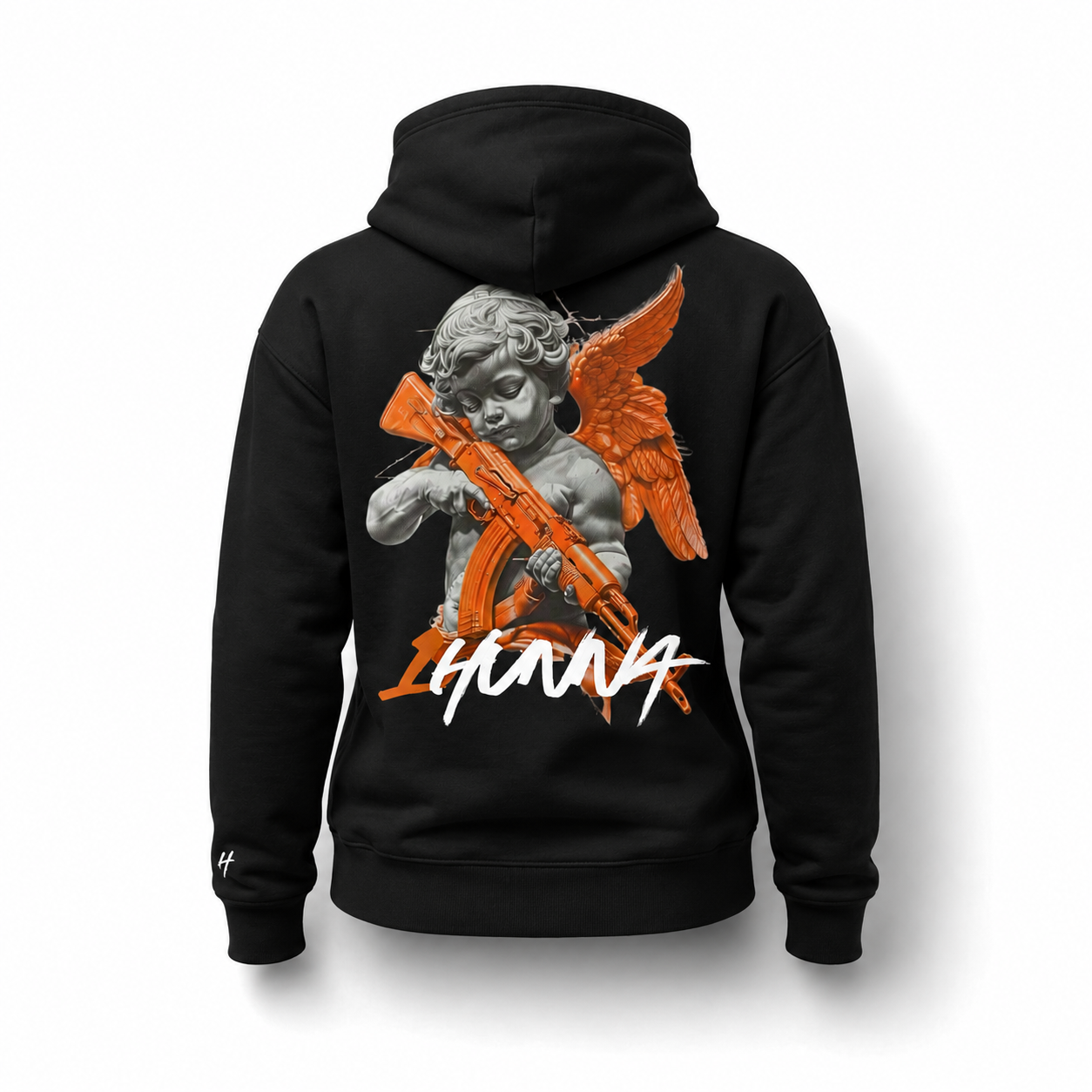 Gallery 001 Hoodie Faith Over Fear - Black | 1HUNNA