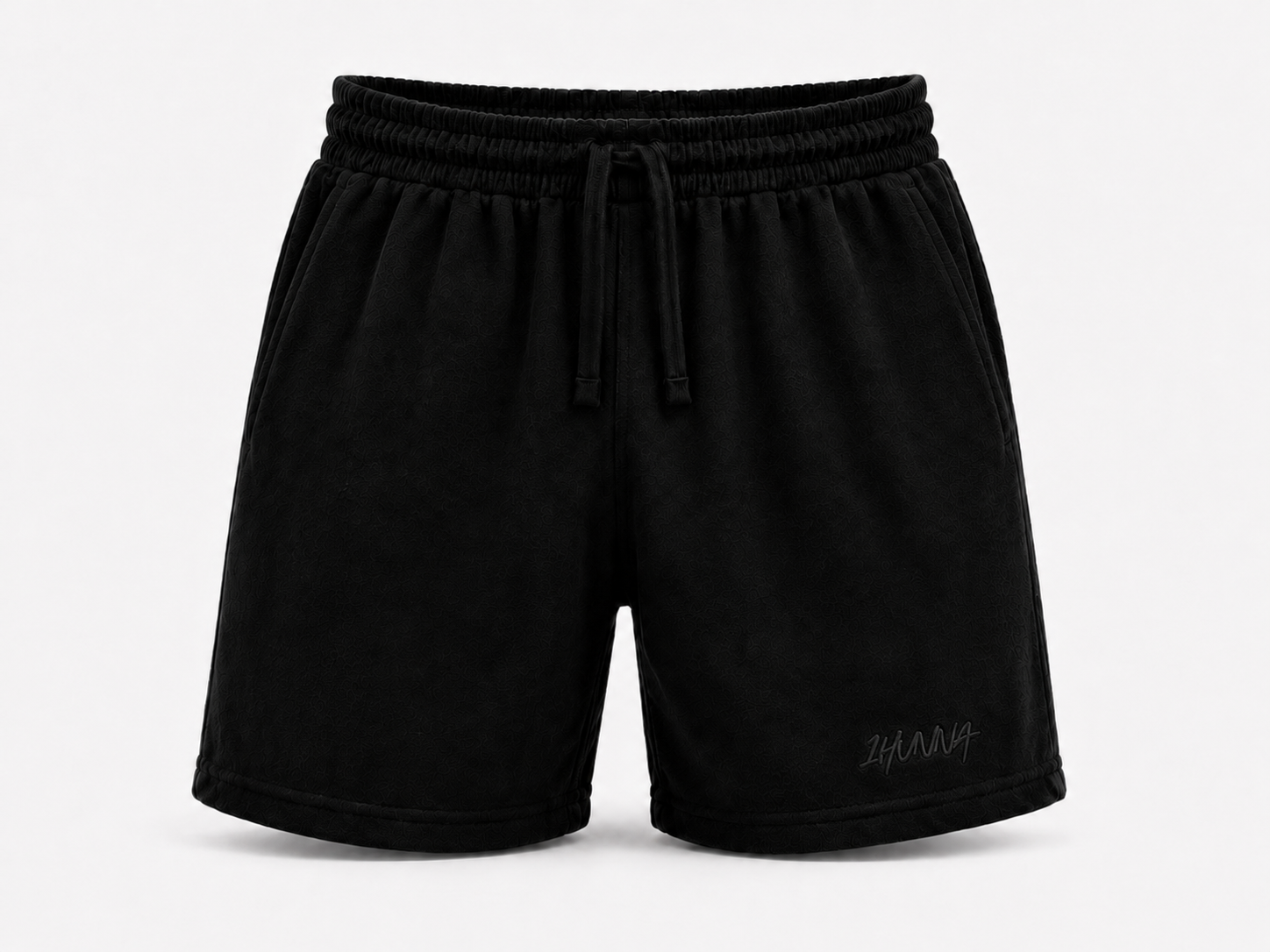 Terry Polo & Shorts -  Black | 1HUNNA