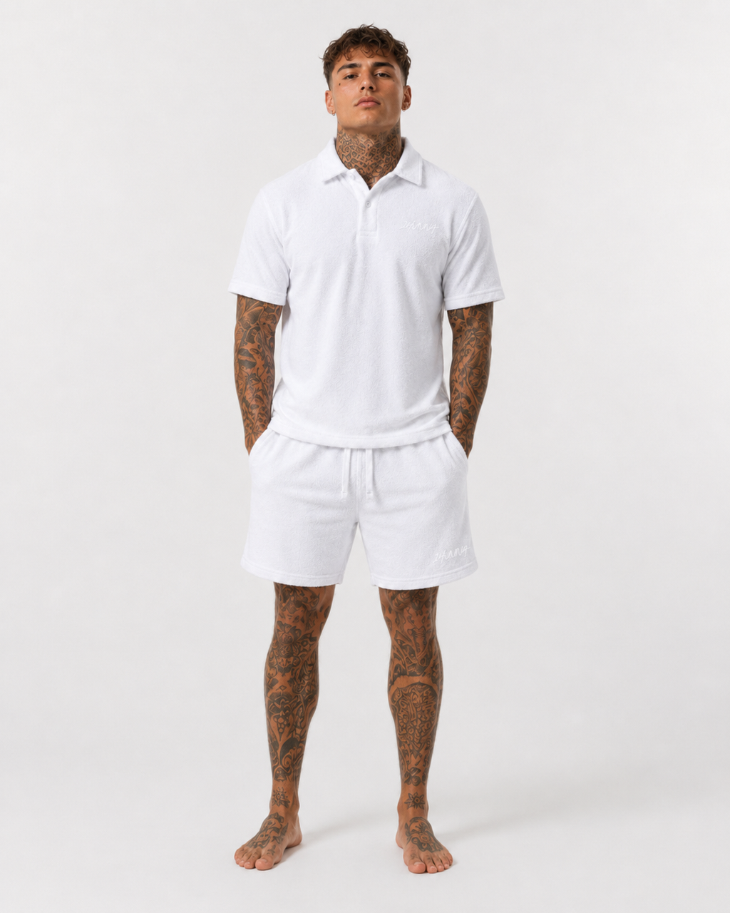 Premium Terry Shorts - Black | 1HUNNA