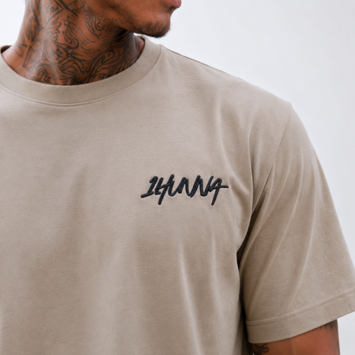 Casual Heavyweight T-shirt - Kahki | 1HUNNA