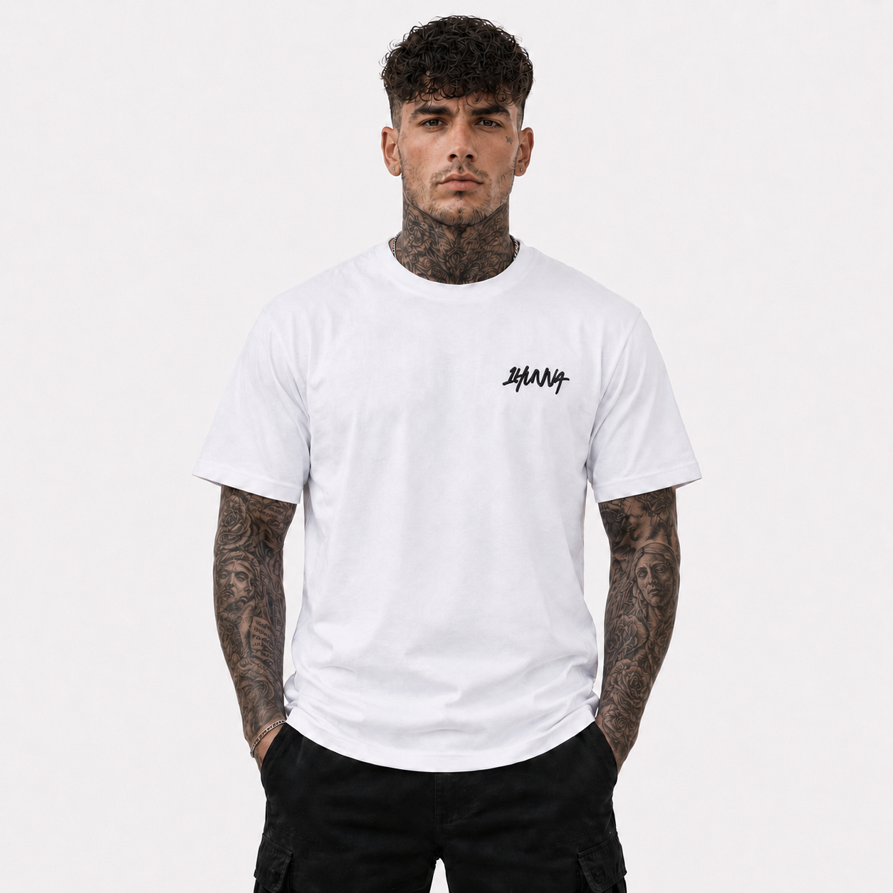 Gallery 005 Queen of Curses T-shirt - White | 1HUNNA