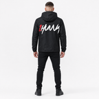 Signatures 001 Windbreaker - Black | 1HUNNA