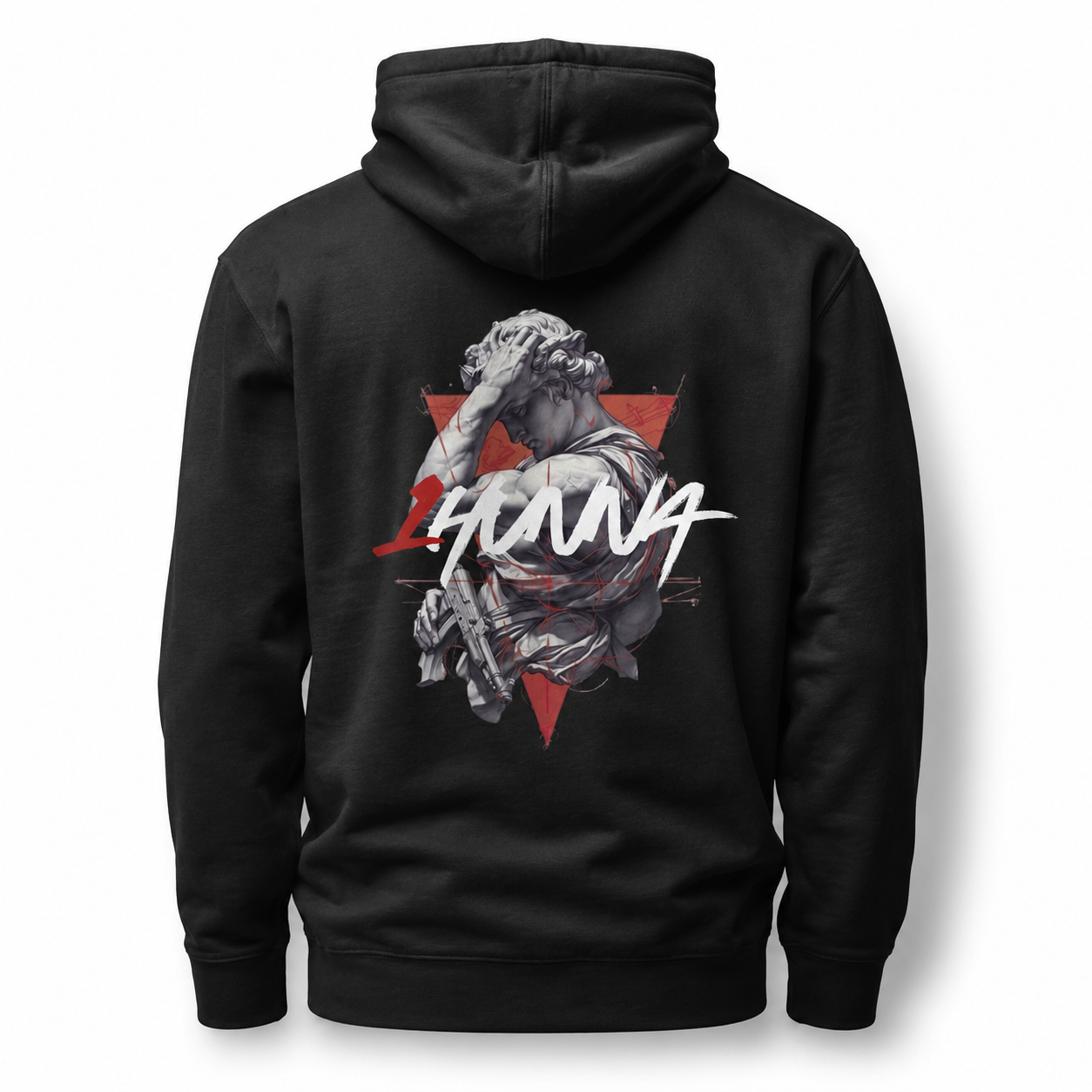 Fallen Angel Hoodie - Black | 1HUNNA