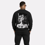 Gallery 005 Queen of  Curses  Sweater  -  Black  | 1HUNNA