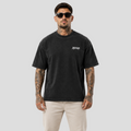 Casual T-Shirt – Vintage Black | 1HUNNA