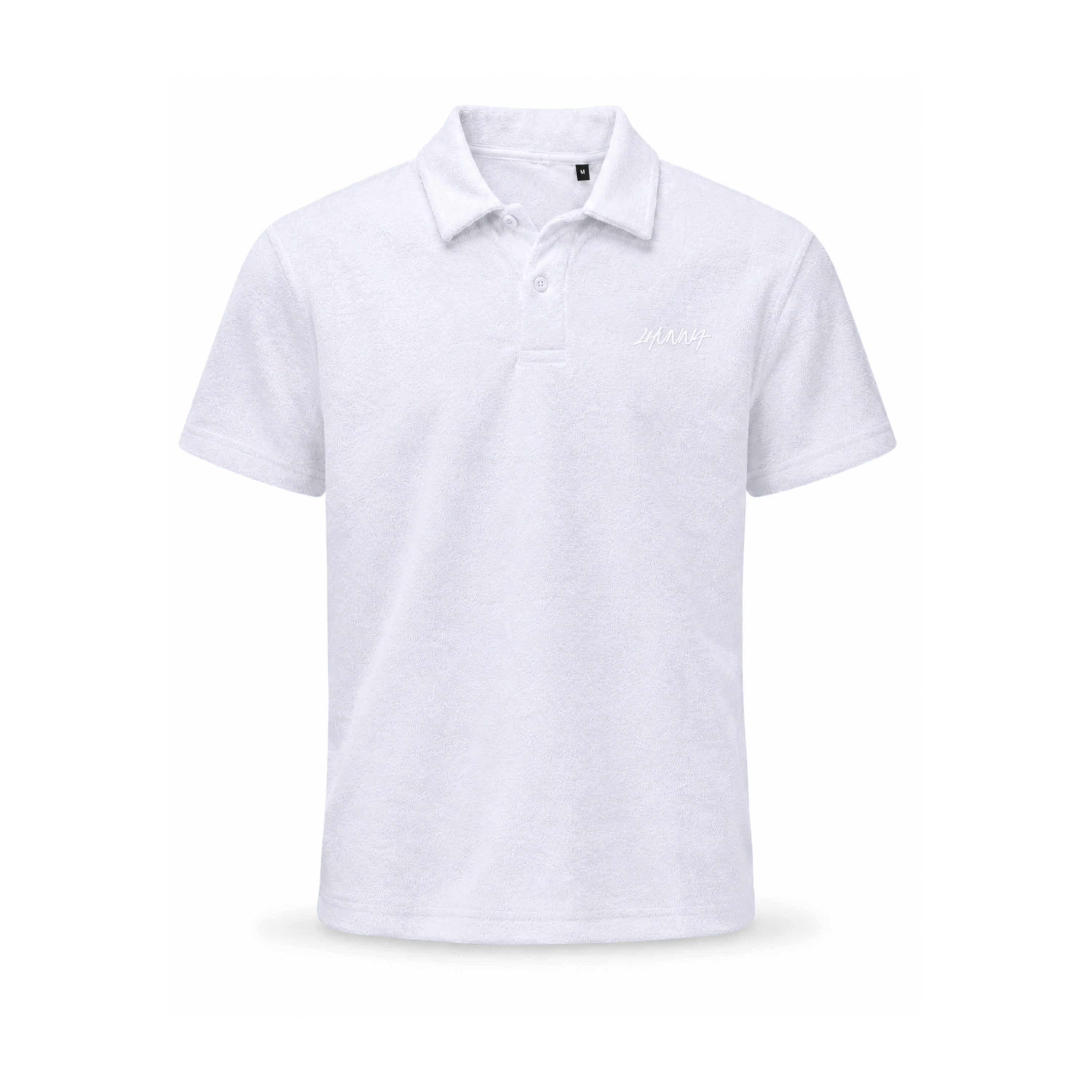 Premium Terry Polo - Black | 1HUNNA