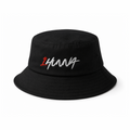 Old School Bucket Hat – Black | 1HUNNA