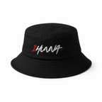 Old School Bucket Hat – Black | 1HUNNA