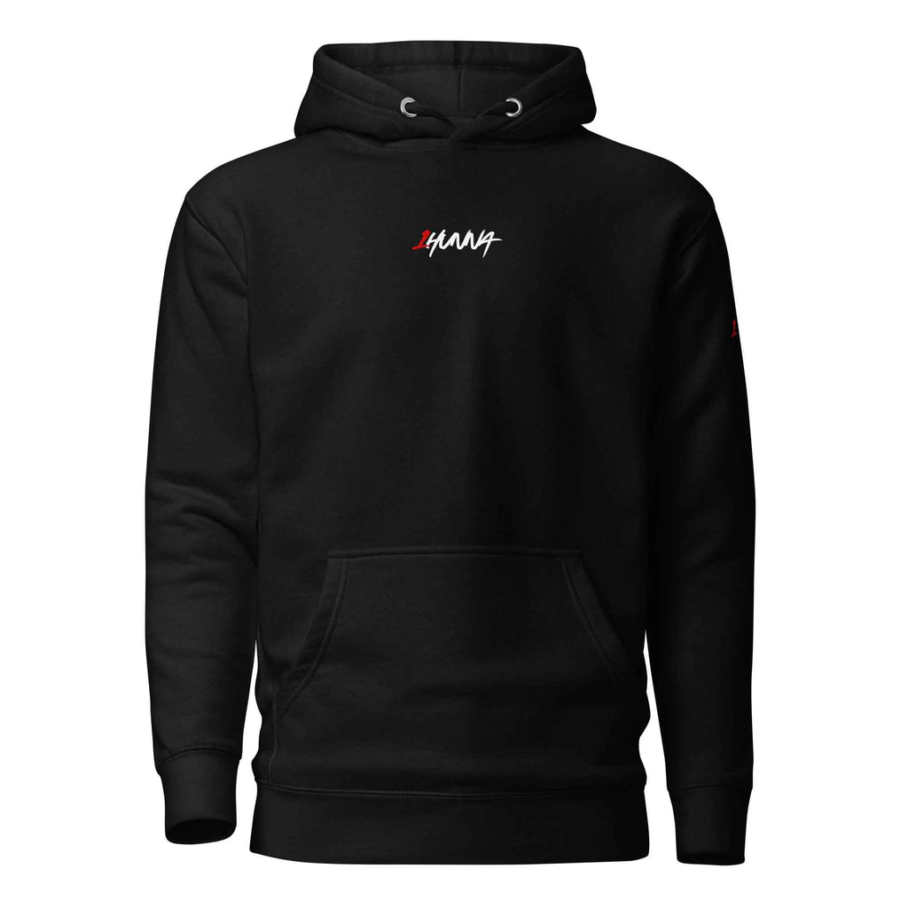 Fallen Angel Hoodie  - Black |  1HUNNA